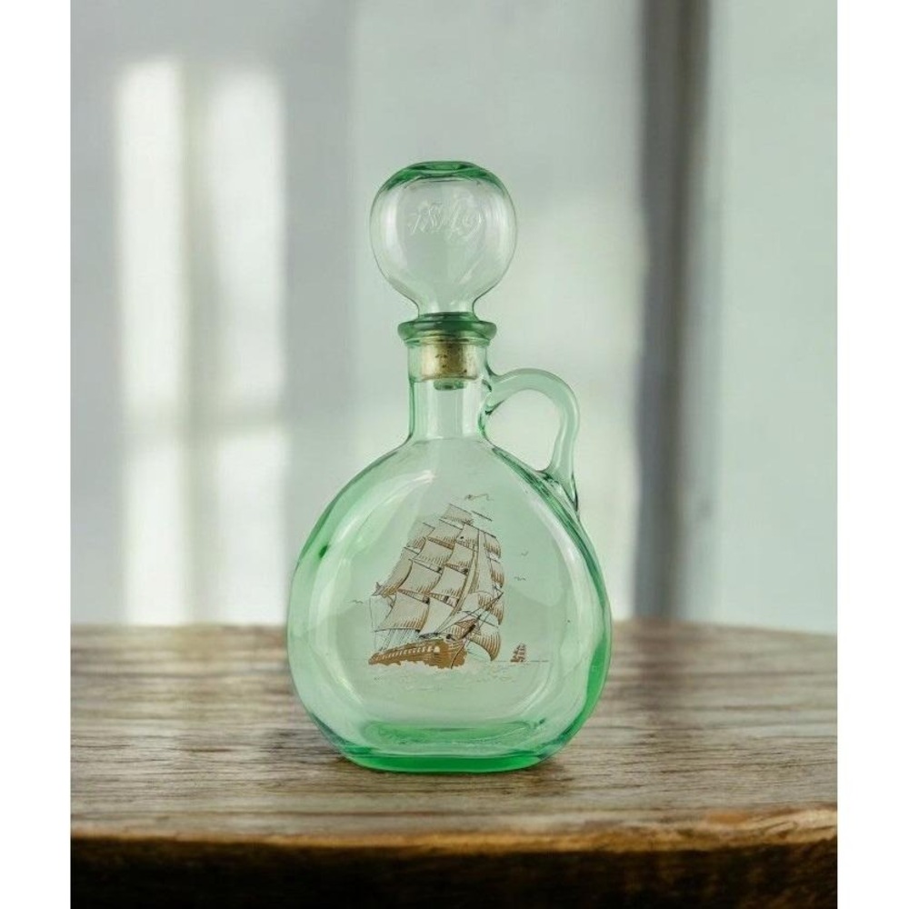 Old Fitzgerald 1849 Flagship Decanter Vintage Bourbon Whiskey clipper ship